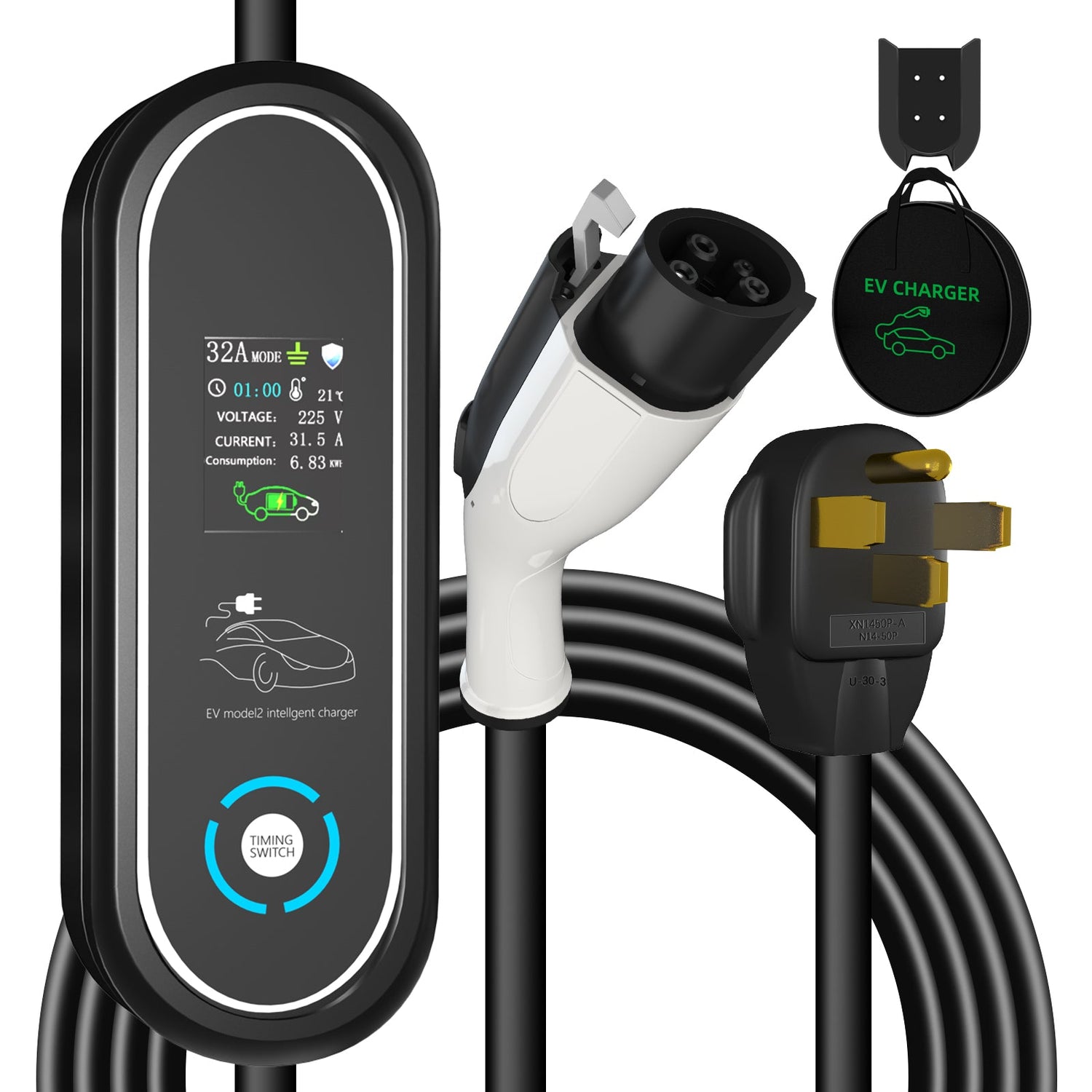 Type1 Portable EV Charger