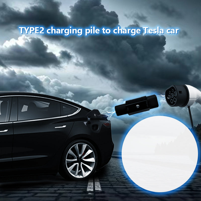 EVqiaoyi Type2 to Tesla EV Adapter: Seamless Charging Solution for Your Tesla