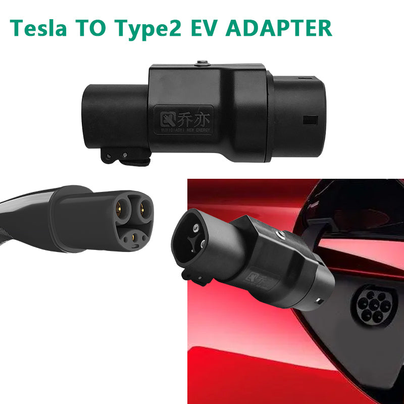 EVqiaoyi Tesla to Type2 EV Adapter is a changer for Tesla owners. It bridges the charging gap, letting you use common Type2 stations. Hassle - free and essential for convenient charging on the go.