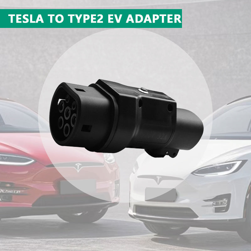 EVqiaoyi Tesla to Type2 EV Adapter is a changer for Tesla owners. It bridges the charging gap, letting you use common Type2 stations. Hassle - free and essential for convenient charging on the go.