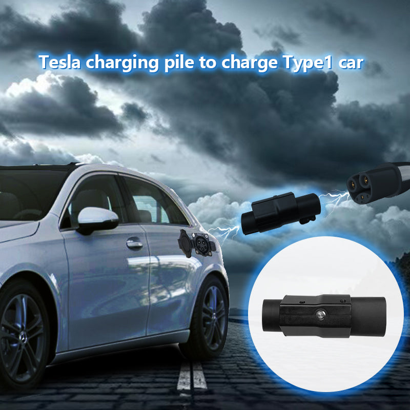 If you're a Tesla owner, the EVqiaoyi Tesla to Type1 EV Adapter is a great find. It allows your Tesla to easily connect to Type1 chargers, expanding charging options and making your trips worry - free