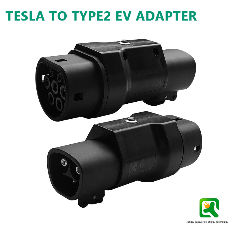 EVqiaoyi Tesla to Type2 EV Adapter is a changer for Tesla owners. It bridges the charging gap, letting you use common Type2 stations. Hassle - free and essential for convenient charging on the go.