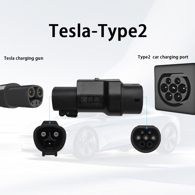 EVqiaoyi Tesla to Type2 EV Adapter is a changer for Tesla owners. It bridges the charging gap, letting you use common Type2 stations. Hassle - free and essential for convenient charging on the go.