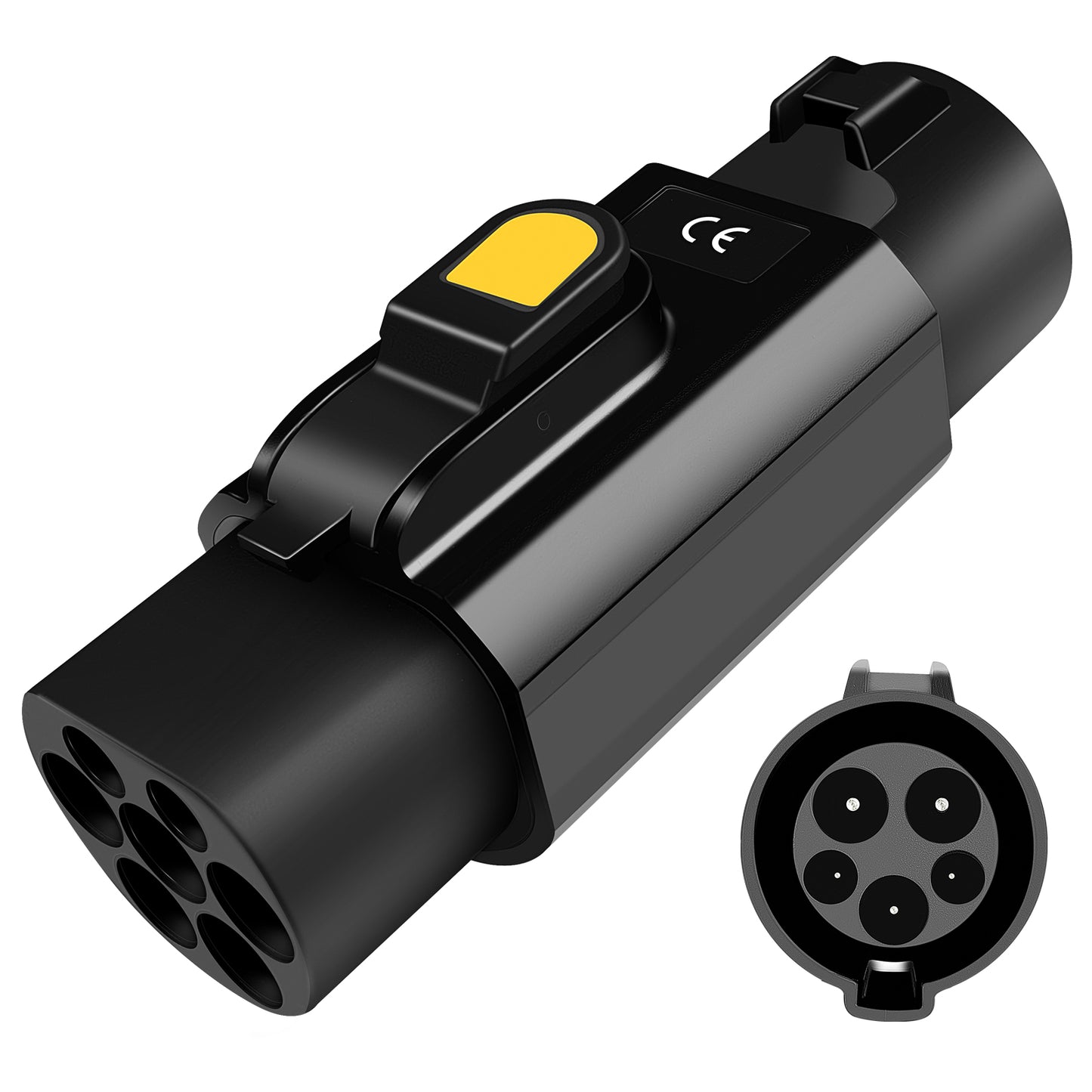 EVqiaoyi J1772 to GB/T adapter Anti-theft EV pile type1 to GB/T Car Charging Adaptor For BYD JAC