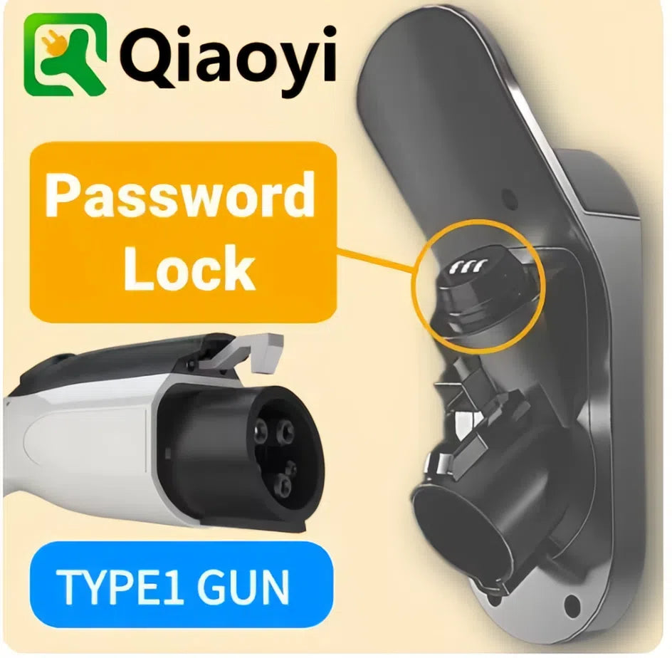 EVqiaoyi holder is an incredibly handy accessory,It's designed to securely hold your charger gun head