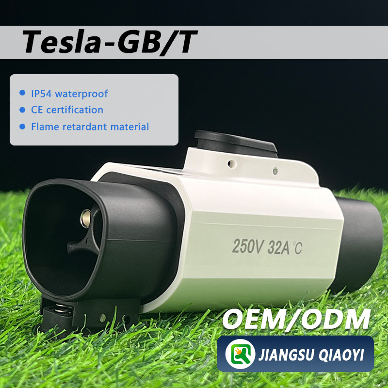 EV Charging NACS to GBT Converter Single Phase Charging Adapter for GBT Electric Vehicles