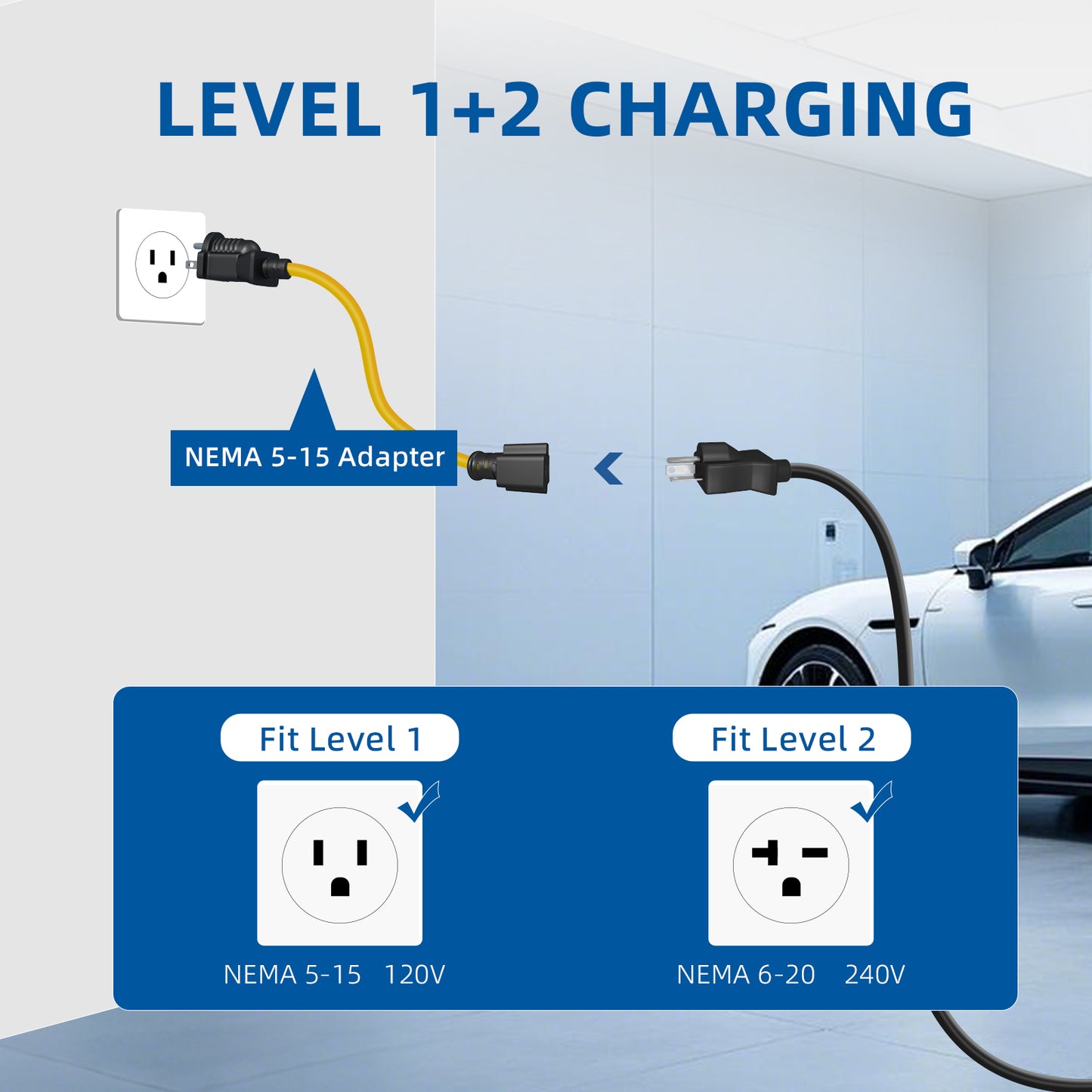 Qiao Yi Type1 Portable EV Charger is every EV owner's dream on-the-go companion. Compact yet efficient, it ensures reliable charging wherever you are, fitting seamlessly into your busy lifestyle.