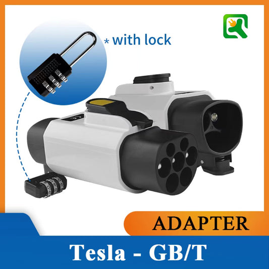 EV Charging NACS to GBT Converter Single Phase Charging Adapter for GBT Electric Vehicles