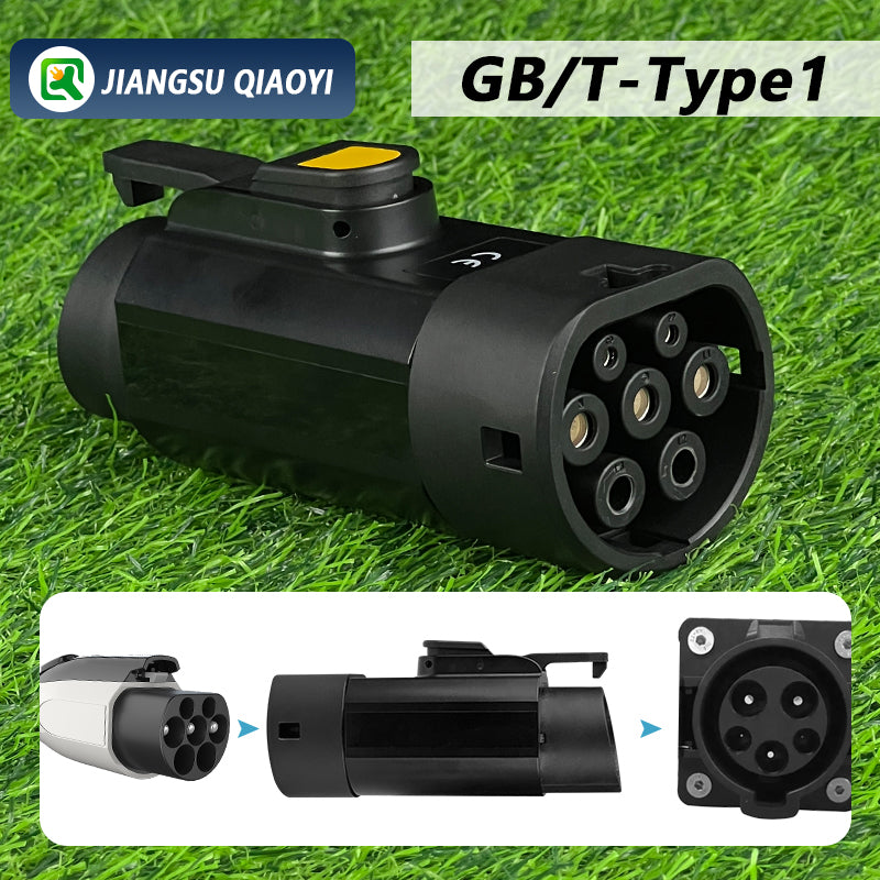GBT to Type1 EV Charging Adapter 32A Charger Converter for SAE J1772 Electric Vehicles