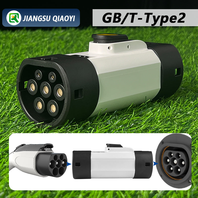 GBT to TYPE2 adapter Electric vehicle AC charging adapter GBT Pile to TYPE2 Car electric vehicle converter