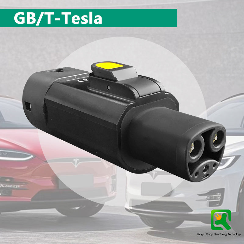 GBT EV Adapter for Tesla 32A 7KW Fast Charging Connector Compatible with Model S/X/Y/3