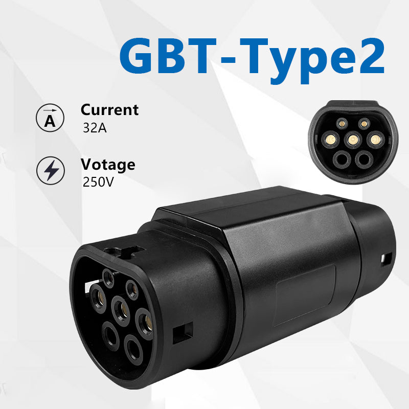 EVqiaoyi GBT to Type2 EV Adapter is a godsend for EV owners. It effortlessly connects GBT cars to Type2 chargers, expanding charging options and making every journey hassle - free.