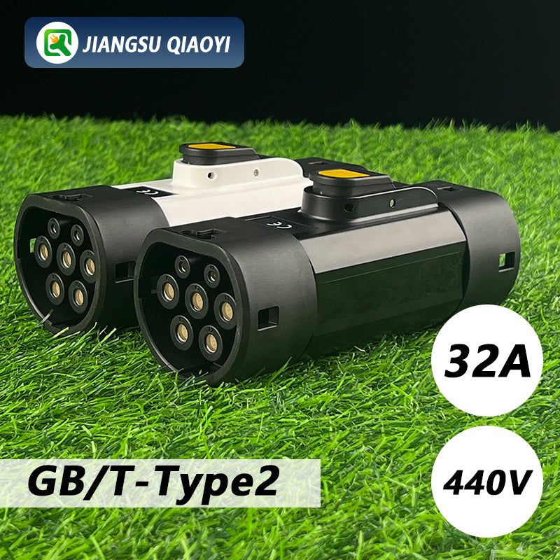 GBT to TYPE2 adapter Electric vehicle AC charging adapter GBT Pile to TYPE2 Car electric vehicle converter