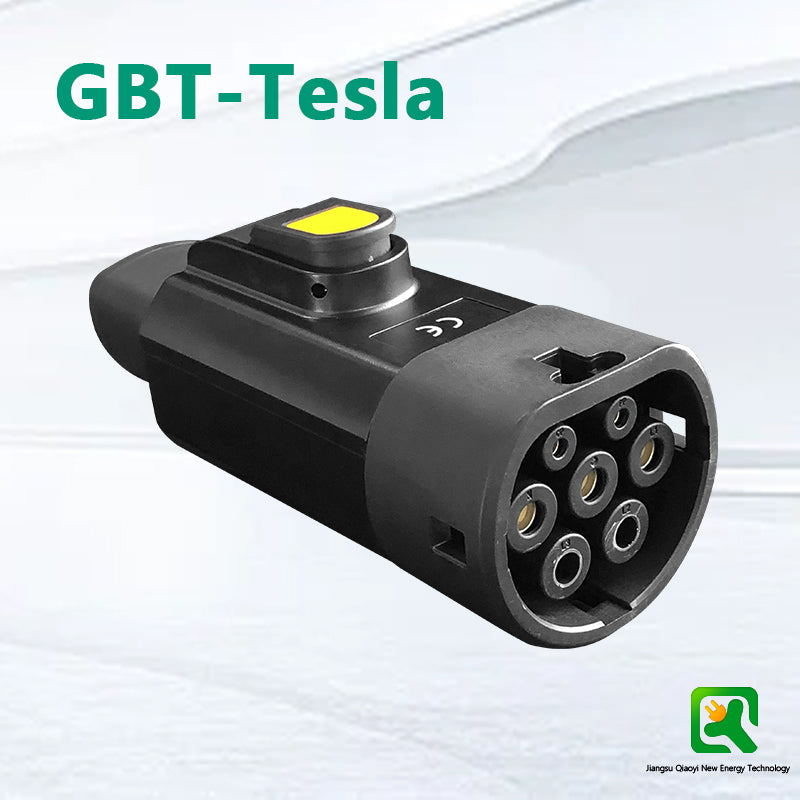 GBT EV Adapter for Tesla 32A 7KW Fast Charging Connector Compatible with Model S/X/Y/3