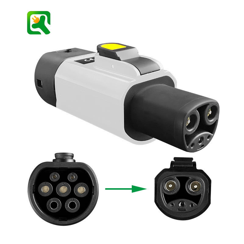 GBT EV Adapter for Tesla 32A 7KW Fast Charging Connector Compatible with Model S/X/Y/3