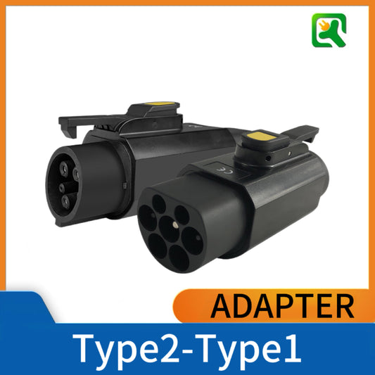 Type 2 to type1 adapter Electric vehicle AC charging adapter type2 Pile to type1 Car electric vehicle converter