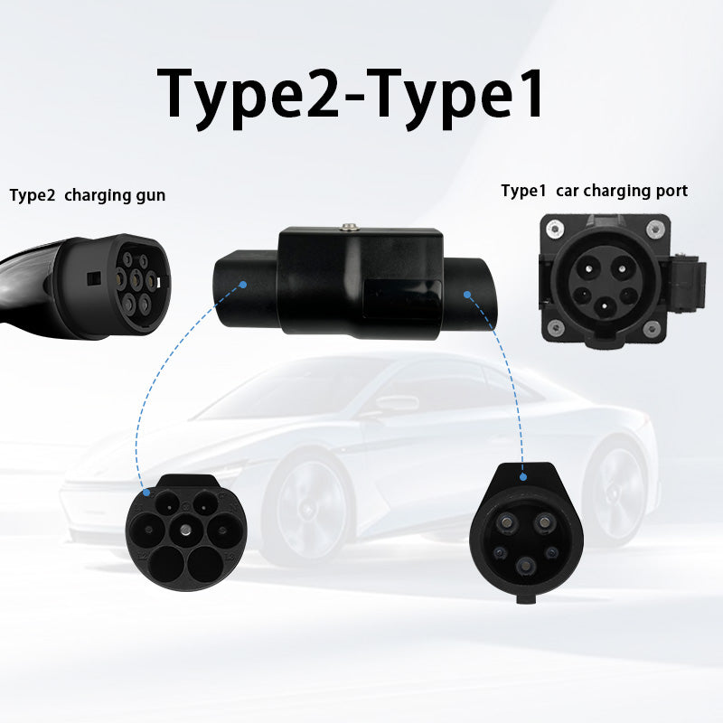 Simplify Charging for Type1 EVs: EVqiaoyi Adapter Unlocks Type2 Compatibility Seamlessly