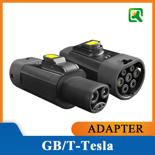 GBT EV Adapter for Tesla 32A 7KW Fast Charging Connector Compatible with Model S/X/Y/3