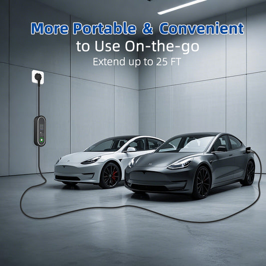 Qiao Yi NACS Portable EV Charger, crafted for EV owners. It's highly reliable, banishing charging woes. Wherever you are, expect seamless, fast charges. Trust Qiao Yi for fuss - free EV charging.