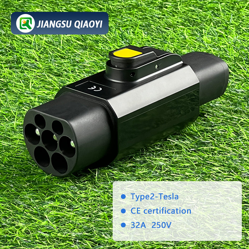 Type 2 to Tesla adapter Electric vehicle AC charging adapter type2 Pile to Tesla Car electric vehicle converter