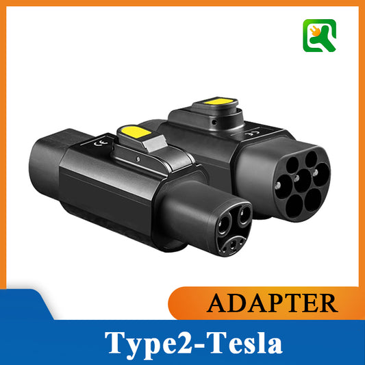 Type 2 to Tesla adapter Electric vehicle AC charging adapter type2 Pile to Tesla Car electric vehicle converter