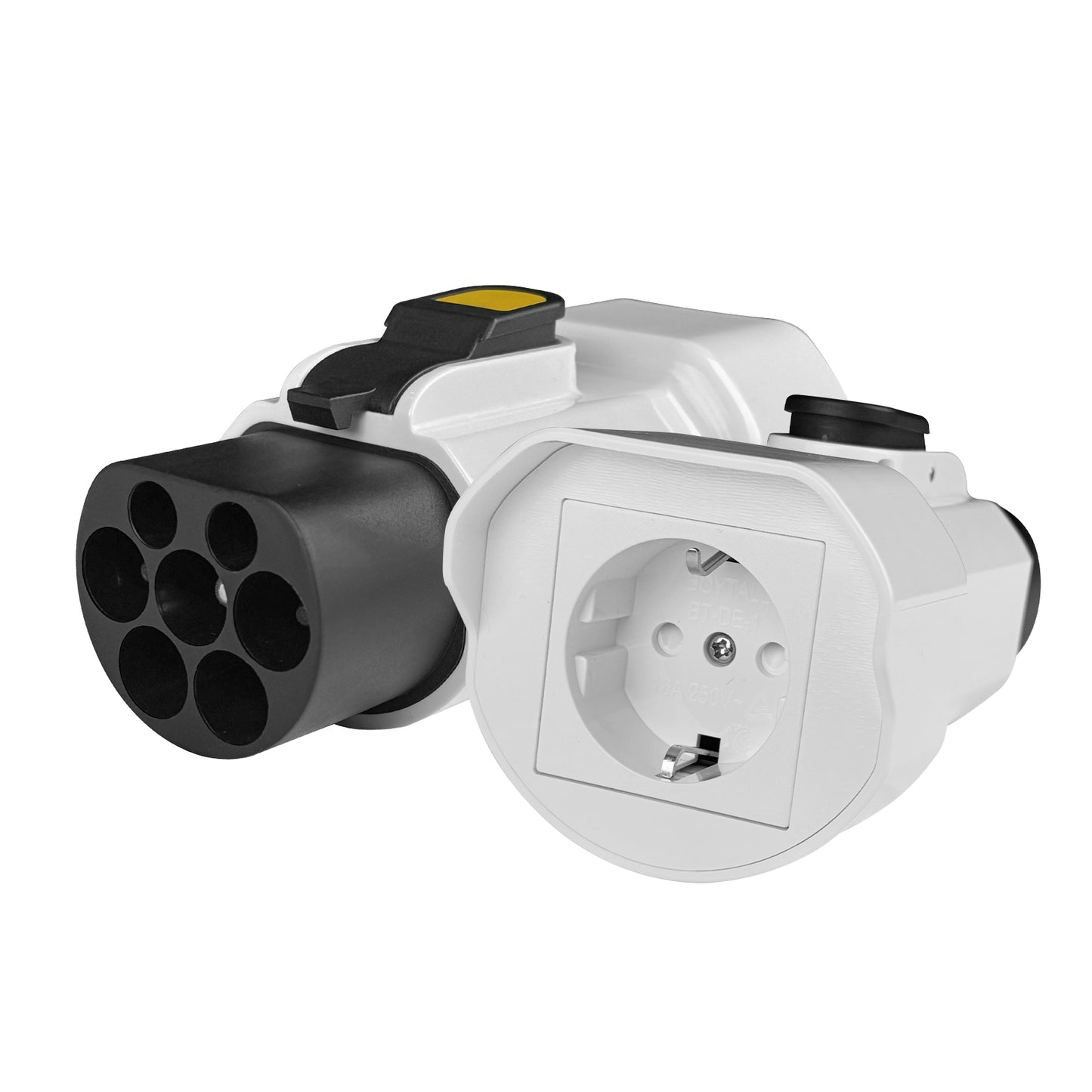 EVqiaoyi GBT Car V2L is a nifty addition to your ride. It swiftly converts your car into a power haven. Charge your gadgets on road trips or outdoor escapades with ease, making every journey a breeze.