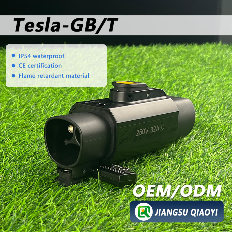 EV Charging NACS to GBT Converter Single Phase Charging Adapter for GBT Electric Vehicles