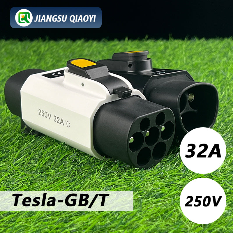 EV Charging NACS to GBT Converter Single Phase Charging Adapter for GBT Electric Vehicles