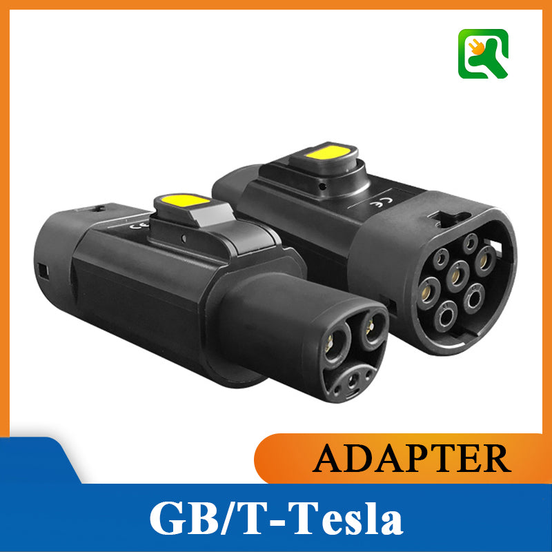 GBT EV Adapter for Tesla 32A 7KW Fast Charging Connector Compatible with Model S/X/Y/3